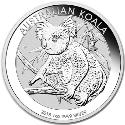 2018 1oz Silver KOALA